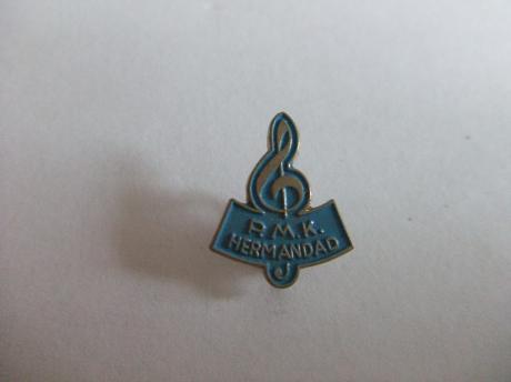 muziekvereniging PMK Hermandad blauw
